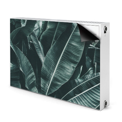 Magnetic radiator mat Exotic leaves