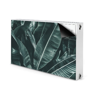 Magnetic radiator mat Exotic leaves