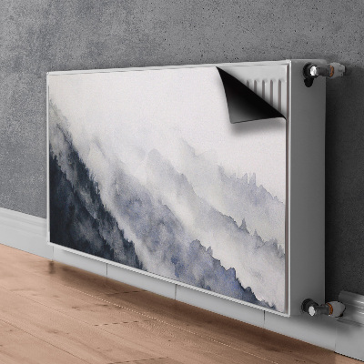 Decorative radiator cover Landscape