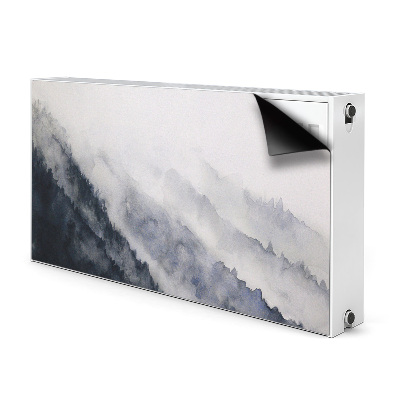 Decorative radiator cover Landscape