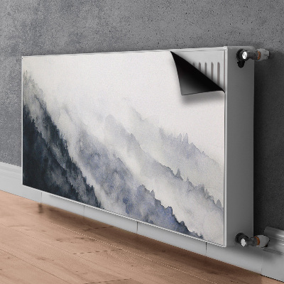 Decorative radiator cover Landscape