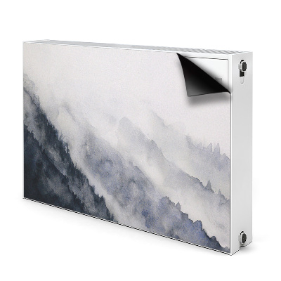 Decorative radiator cover Landscape