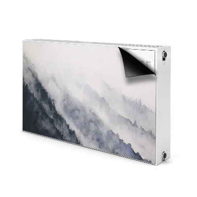 Decorative radiator cover Landscape