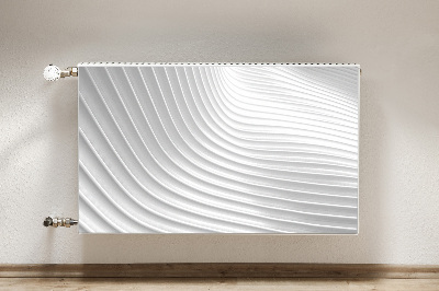 Radiator cover White grooves