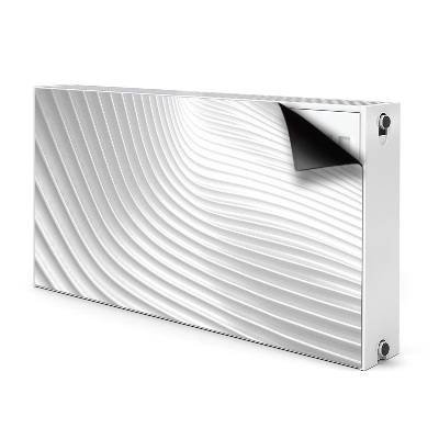 Radiator cover White grooves