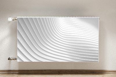 Radiator cover White grooves