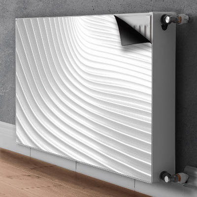 Radiator cover White grooves