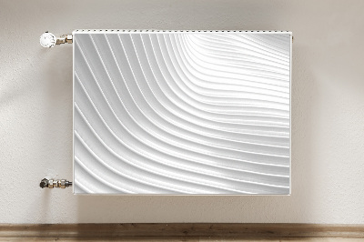 Radiator cover White grooves