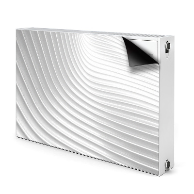 Radiator cover White grooves