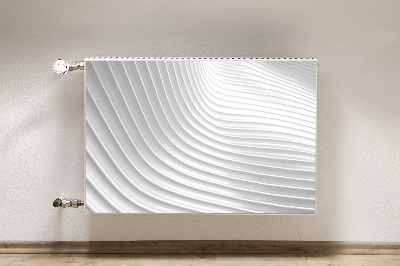 Radiator cover White grooves