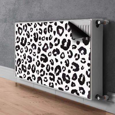 Decorative radiator mat Hoof prints