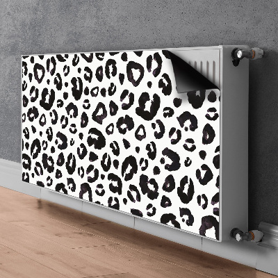 Decorative radiator mat Hoof prints