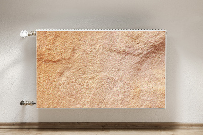 Decorative radiator mat Sandstone