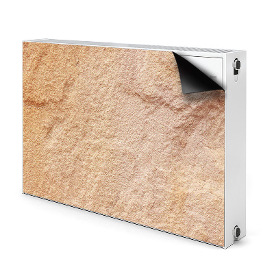 Decorative radiator mat Sandstone