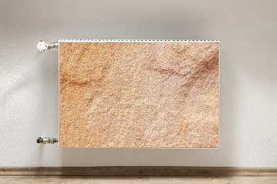 Decorative radiator mat Sandstone