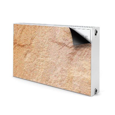 Decorative radiator mat Sandstone