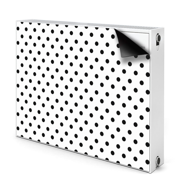 Decorative radiator cover Dots