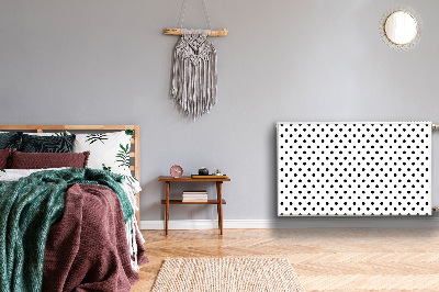 Decorative radiator cover Dots