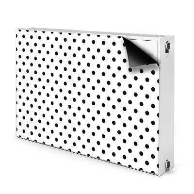 Decorative radiator cover Dots