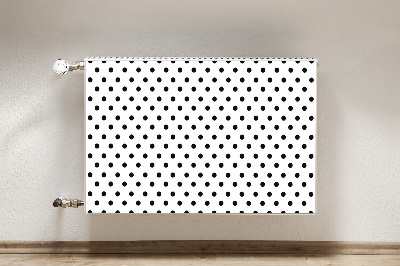 Decorative radiator cover Dots