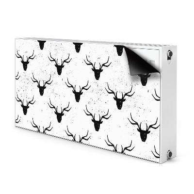 Magnetic radiator mat Deer head