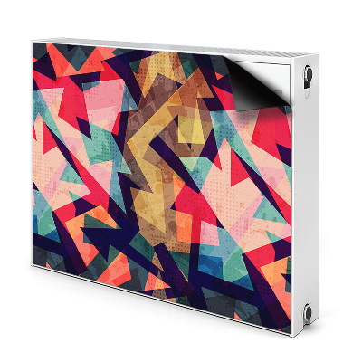 Magnetic radiator mat Autumn abstraction