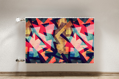 Magnetic radiator mat Autumn abstraction