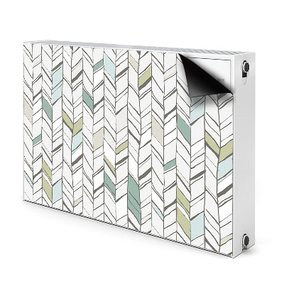 Decorative radiator cover Herringbone