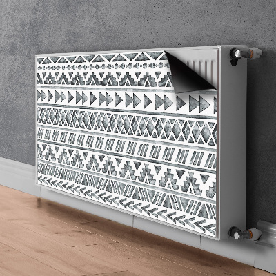 Magnetic radiator mat Ethnic pattern