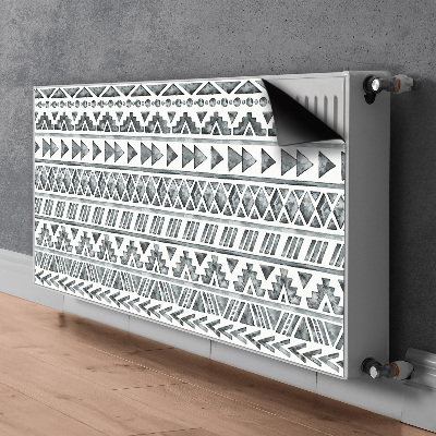 Magnetic radiator mat Ethnic pattern