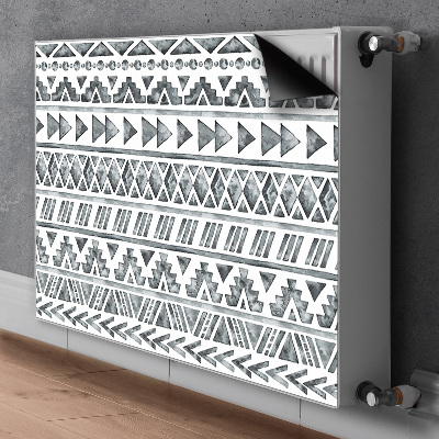 Magnetic radiator mat Ethnic pattern