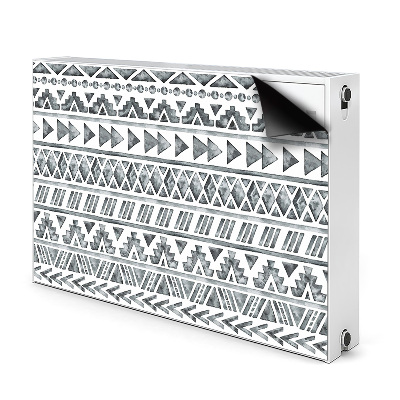 Magnetic radiator mat Ethnic pattern