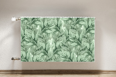 Magnetic radiator mat Smooth leaves