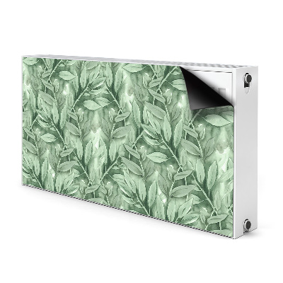 Magnetic radiator mat Smooth leaves