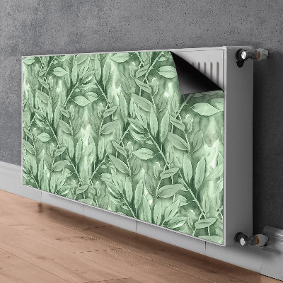 Magnetic radiator mat Smooth leaves