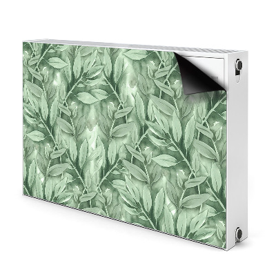 Magnetic radiator mat Smooth leaves