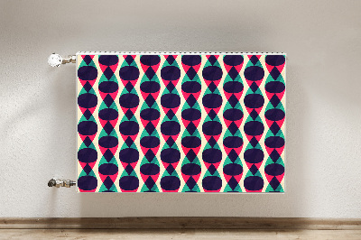 Decorative radiator cover Colorful pattern