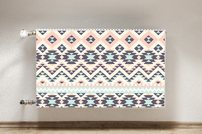 Magnetic radiator mat Ethnic pattern