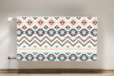 Magnetic radiator mat Ethnic pattern