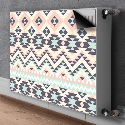 Magnetic radiator mat Ethnic pattern