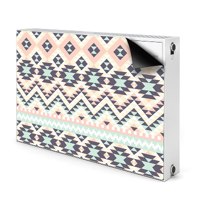 Magnetic radiator mat Ethnic pattern