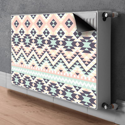 Magnetic radiator mat Ethnic pattern