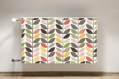 Decorative radiator cover Colorful pattern