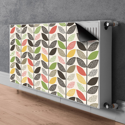 Decorative radiator cover Colorful pattern