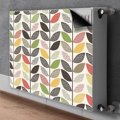 Decorative radiator cover Colorful pattern