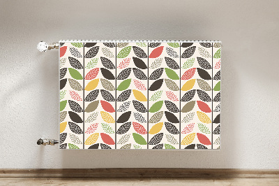 Decorative radiator cover Colorful pattern