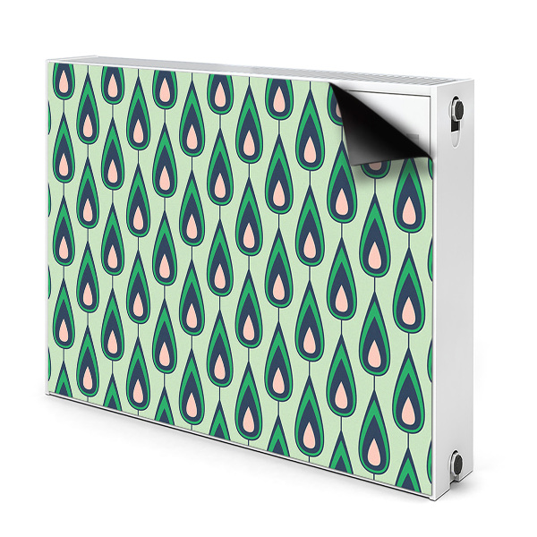 Magnetic radiator mat Green tears