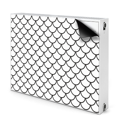 Magnetic radiator mat Fish pattern