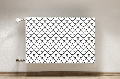 Magnetic radiator mat Fish pattern