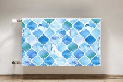 Magnetic radiator mat Moroccan pattern